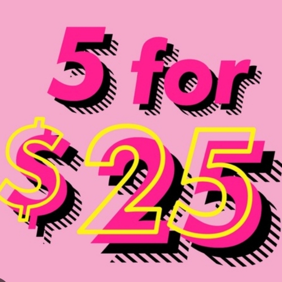 5 For $25 - Picture 1 of 1